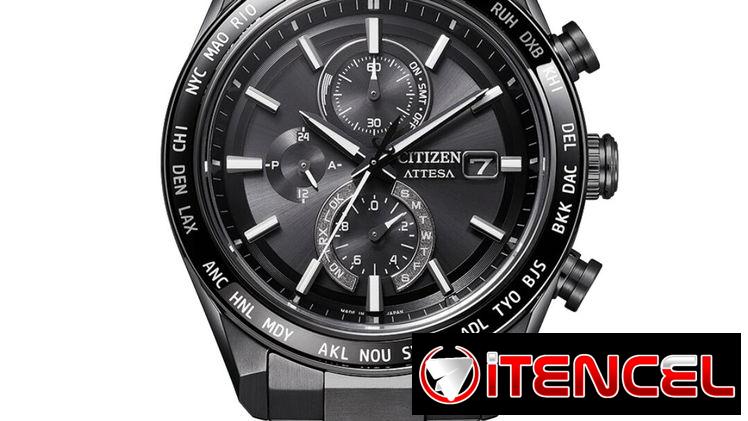 RELOJ CITIZEN ATTESA CRONOGRAFO RADIOCONTROLADO ,SUPER TITANIO ,CRISTAL ZAFIRO ,GAMA TOPE , LO MEJOR DE CITIZEN 52830802