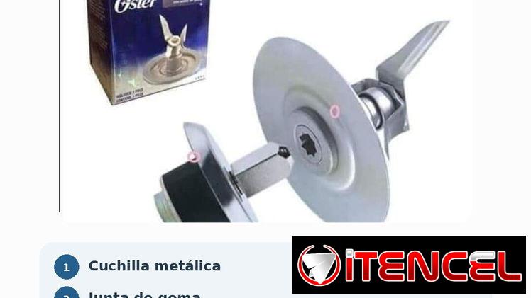 Kit de cuchilla y coplin con junta y coplin