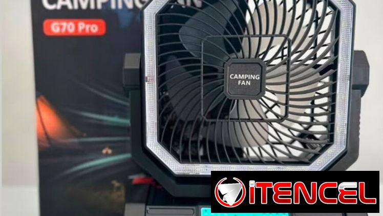 Ventilador Recargable G70 Pro. Nuevo en caja