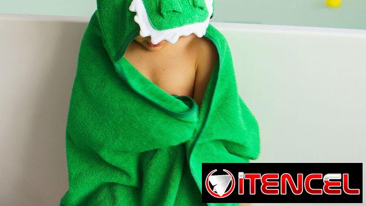 Toalla de dinosaurio para niños de 5/6 años