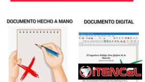 Se pasa Documento hecho a mano a documento Word