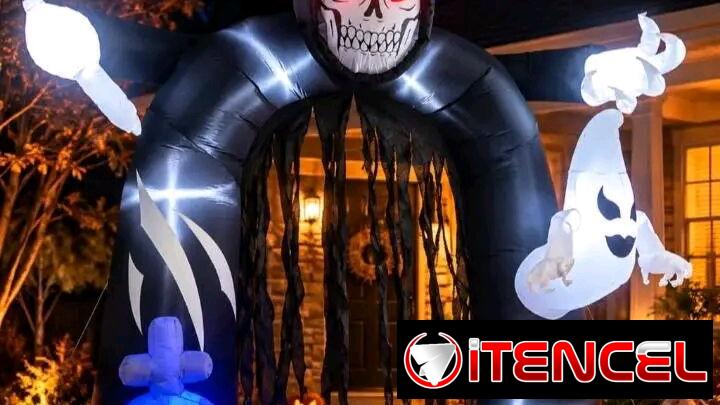 🎃Inflables de Halloween y decoración para decoración para fiestas