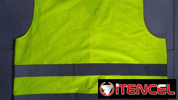 Chaleco amarillo Décathlon "Gilet jaune" XL auténtico de las huelgas en Francia Vedado 8 USD — foto 4