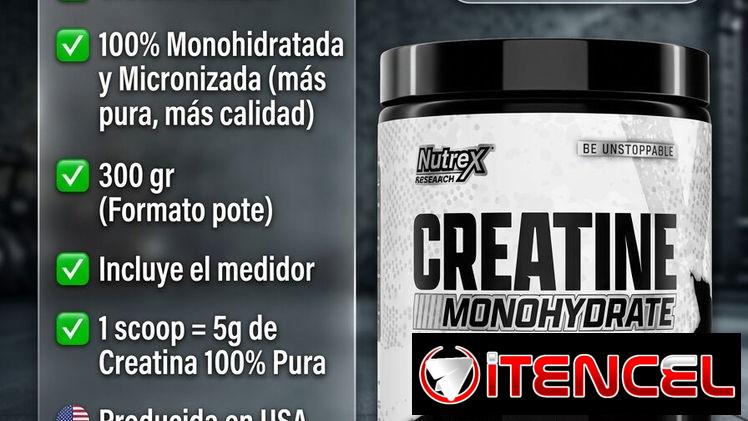 Nutrex creatina 60 servicios