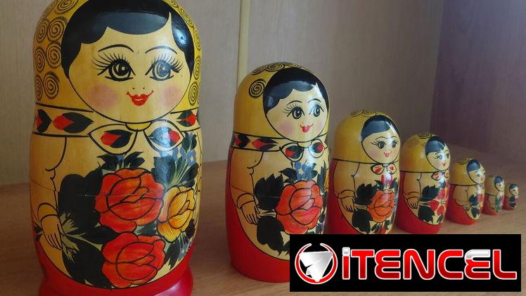 Muñecas de decoración rusas matrioskas