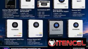 ECOFLOW, PLANTA de Gas y gasolina,PANELES SOLARES, INVERSORES, BATERIAS para inversores🔌🔋⚡️💡