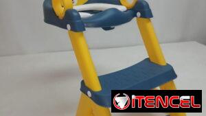 🚧 ESCALERA CON ASIENTO REDUCTOR DE INODORO INFANTIL 🚧