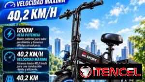 Bicicleta eléctrica plegable contáctenos al 53492054