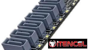 Adaptador M.2 NVMe a 6x SATA 6Gb s PCIe 3.0 2280