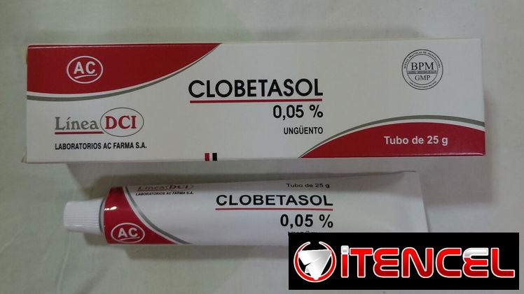 Clobetasol ungüento 0,05% tubo de 25g