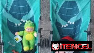 Coche de niños bastón