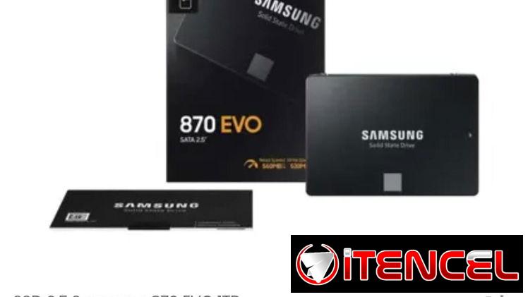 -SSD SATA 2.5 Samsung 870 EVO 1TB (160 USD)