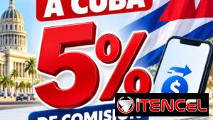 Remesas a Cuba al 5%