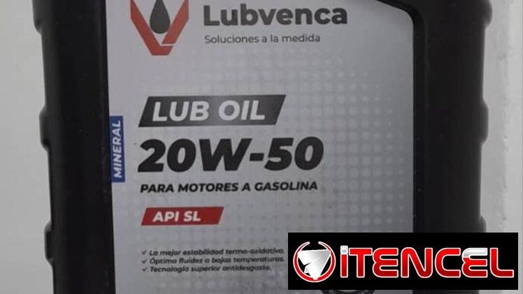 Aceites lubricantes 20W50, 15W40, 10W30