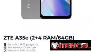 ZTE BLANDE ZTE A35e nuevo en caja