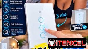 💥💡🔥 ¡DALE UN TOQUE INTELIGENTE Y MODERNO A TU HOGAR! 🔥💡💥 🏡✨ ¡INTERRUPTOR INTELIGENTE WIFI DE 3 VÍAS! ✨🏡 ¿Te imag