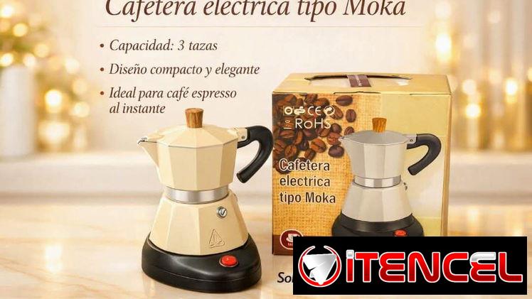 Cafetera electrica 3 tazas