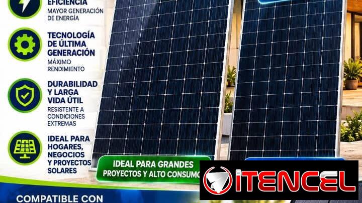 Panel Bociet Bifacial 615 W. Tenemos de 545 w también