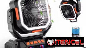 Ventilador recargable F22