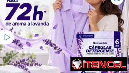 Cápsulas de Detergente 5 en 1, blister con 20.capsulas aromas lavanda y fresca. — foto 2