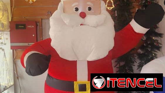Papa Noel tela peluche  (NGV)
