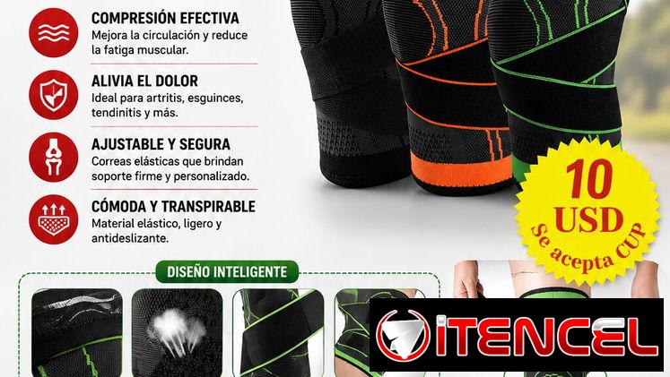 Rodillera, tobillera, muñequera, guantillas y faja. Gym