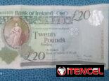 Billete de 20 lb esterlinas