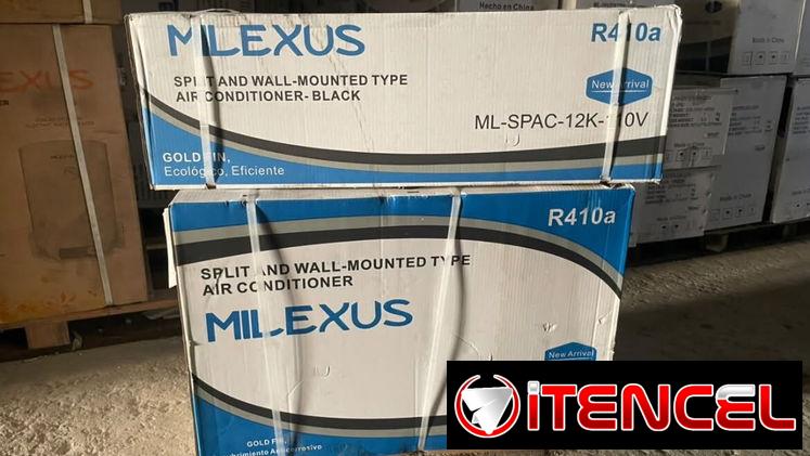 *Split Milexus de 1 tonelada Inverter ❄️ 12000BTU* *380 USD 💵 con 🚘 incluído* WhatsApp 51597349 - Marca: MILEXUS - Mod
