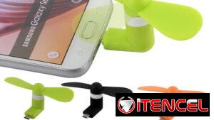 ♨️ ♨️ ♨️ FAN VENTILADOR PORTATIL PARA EL MOVIL - PUERTOS TIPOC ♨️ ♨️ ♨️ 5.887.2360