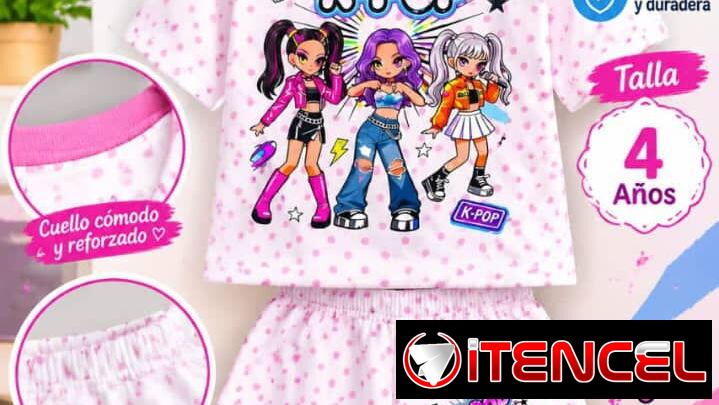 Conjunto para niña k-pop 15 USD