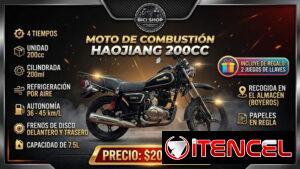 MOTO DE COMBUSTIÓN HAOJIAN 200cc