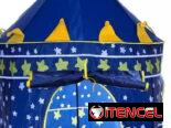 Lindo castillo portátil para los peques, es nuevo y de color azul. 53707521