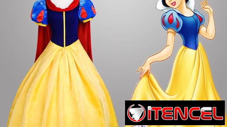 Disfraz original de blanca nieves!talla 4 a 7 años
