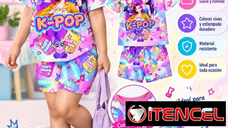 Conjuntos y vestidos Infantil kpop — foto 2