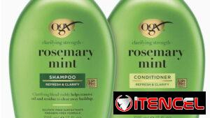 OGX Clarifying Strength + Rosemary Mint Champú y Acondicionador
