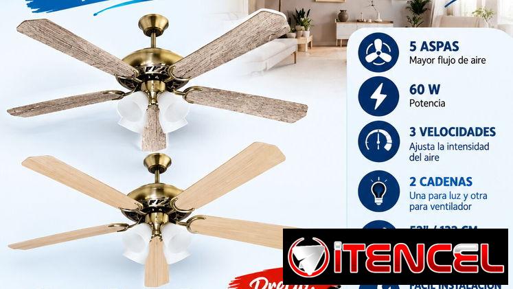 Ventiladores de techo