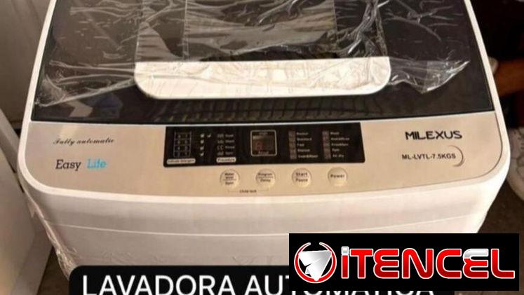 Lavadora automatica Milexus 7.5kg
