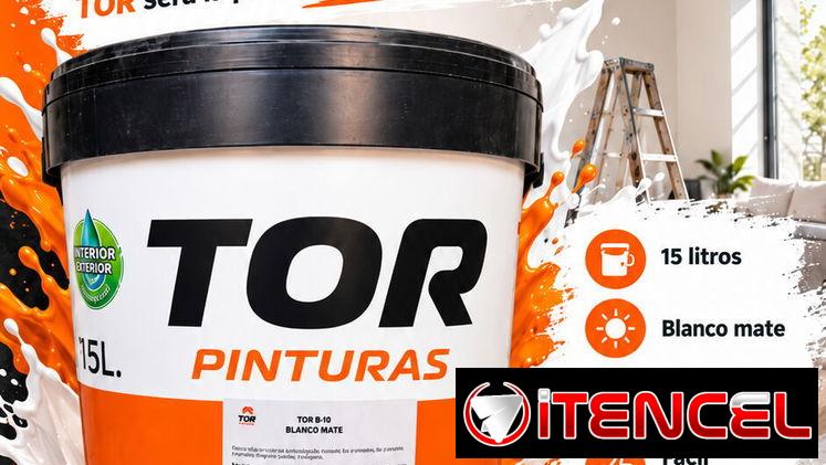 2🎨 PINTURA BLANCA TOR 15 L – 55 USD 🤍