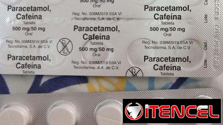 Vendo paracetamol con cafeina, el.blister de 10tabletas — foto 1