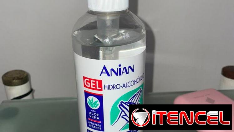 Gel de mano 100% alcohol con aloe vera — foto 2