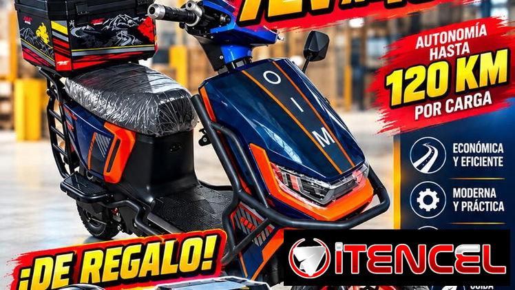 Bicimoto Grillo 3000w batería de litio 72×45 AH