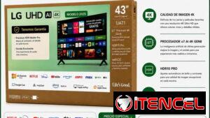 SmartTV LG 43" UHD AI 4K