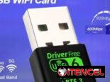 WiFi 6 AX900 Bluetooth 5.3 WiFi USB Adapter Wireless Dual Band 2.4G&5GHz Wi-Fi Antenna USB For PC/Laptop Win10/11 Driver