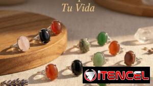 💍 Anillos Elegantes con Piedras Semipreciosas. ✨ Aceptamos pago por transferencia 💳
