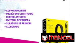 🎧 AUDÍFONOS CORSAIR HS55 WIRELESS