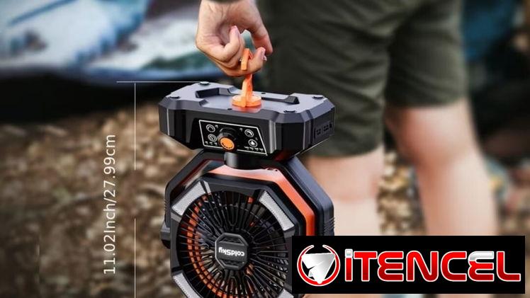 Ventilador recargable Coldskay de 20 000mha
