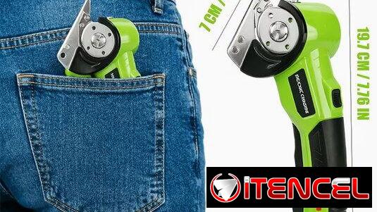 Oferta tecnológica: Tijeras Eléctricas Inalámbricas para Tela – Motor sin Escobillas (Verde) | videojuegoshabana.com