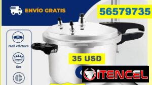 FG-OLLA de PRESION 3 valvulas 5.5L ALUMINIO... 56579735../(USD-MN-Eur-Zelle)/Envio Gratis// Garantía 6m
