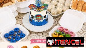Combo de fiesta 🥳🎂🍩🧁