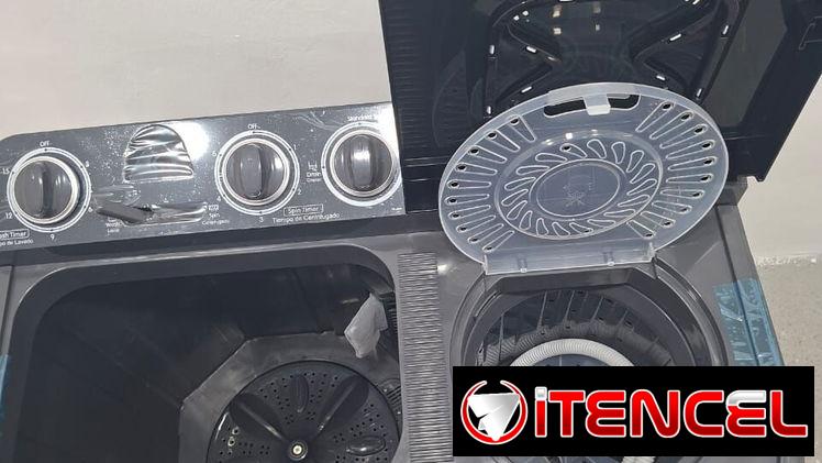 Lavadora Semiautomática Milexus de 7 kg ($185)